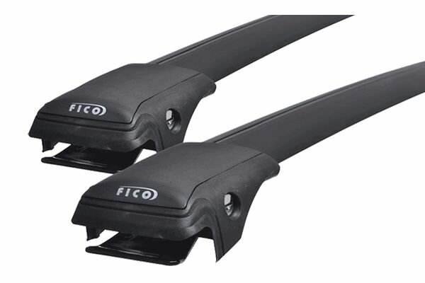 Багажник на рейлинги Fico R54 (черный)