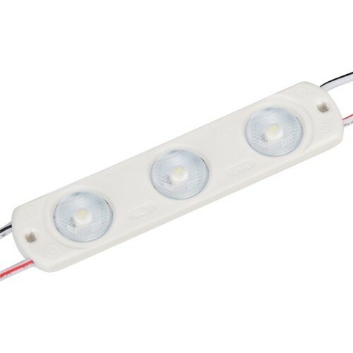 Модуль герметичный CRAFT-2835-3-12V White 170deg (80x17.5mm, 1.2W, IP67) - (100 шт.)