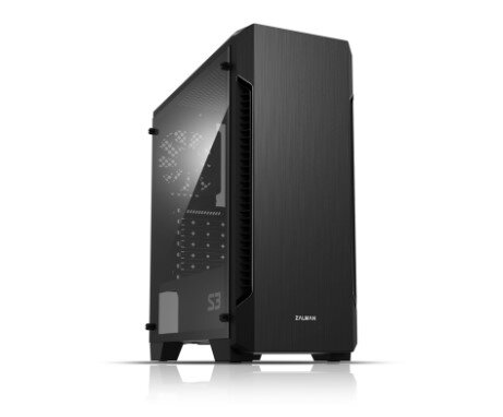 Корпус Zalman S3, без БП, черный, ATX