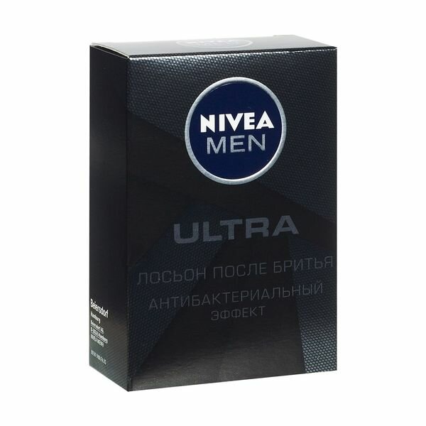 Лосьон Nivea (Нивея) после бритья Men Ultra Антибактериальный эффект 100 мл