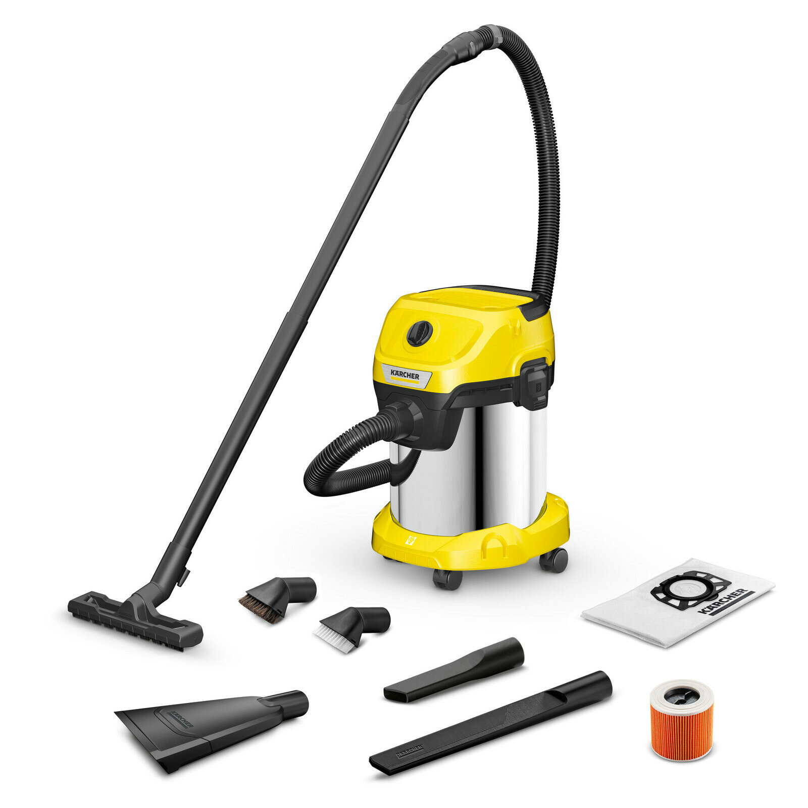 Пылесос Karcher WD 3 S V-17/6/20 Car (1.628-149.0)