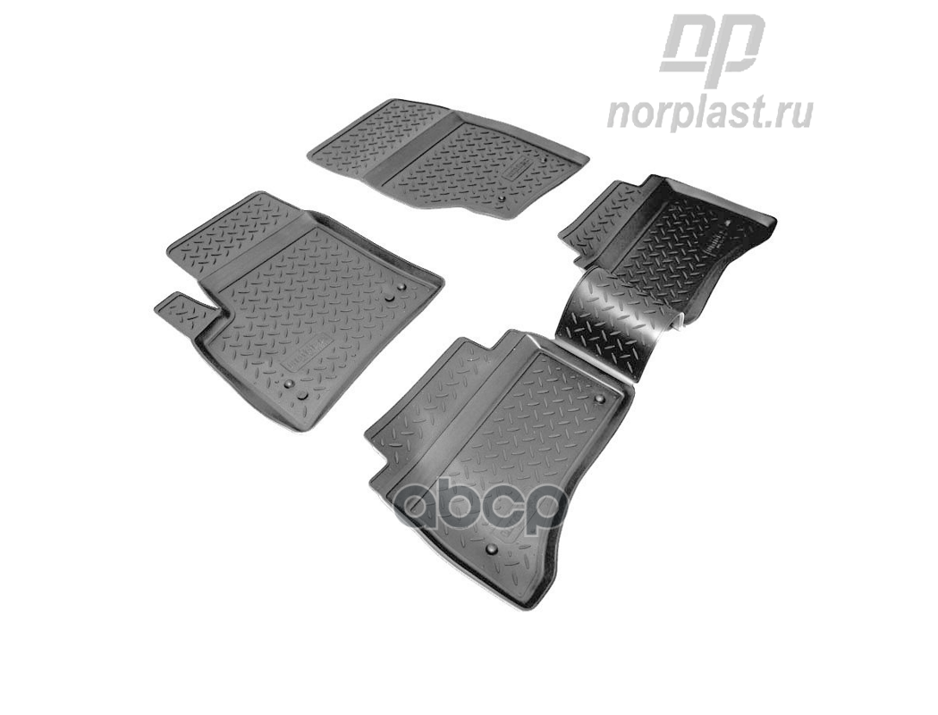 Коврики Салонные Volkswagen Touareg (2002-2010) 4шт. NORPLAST арт. NPL-Po-95-55