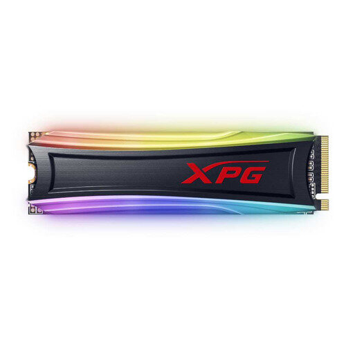 SSD накопитель A-Data S40G RGB AS40G-256GT-C 256ГБ, M.2 2280, PCI-E x4, NVMe, M.2