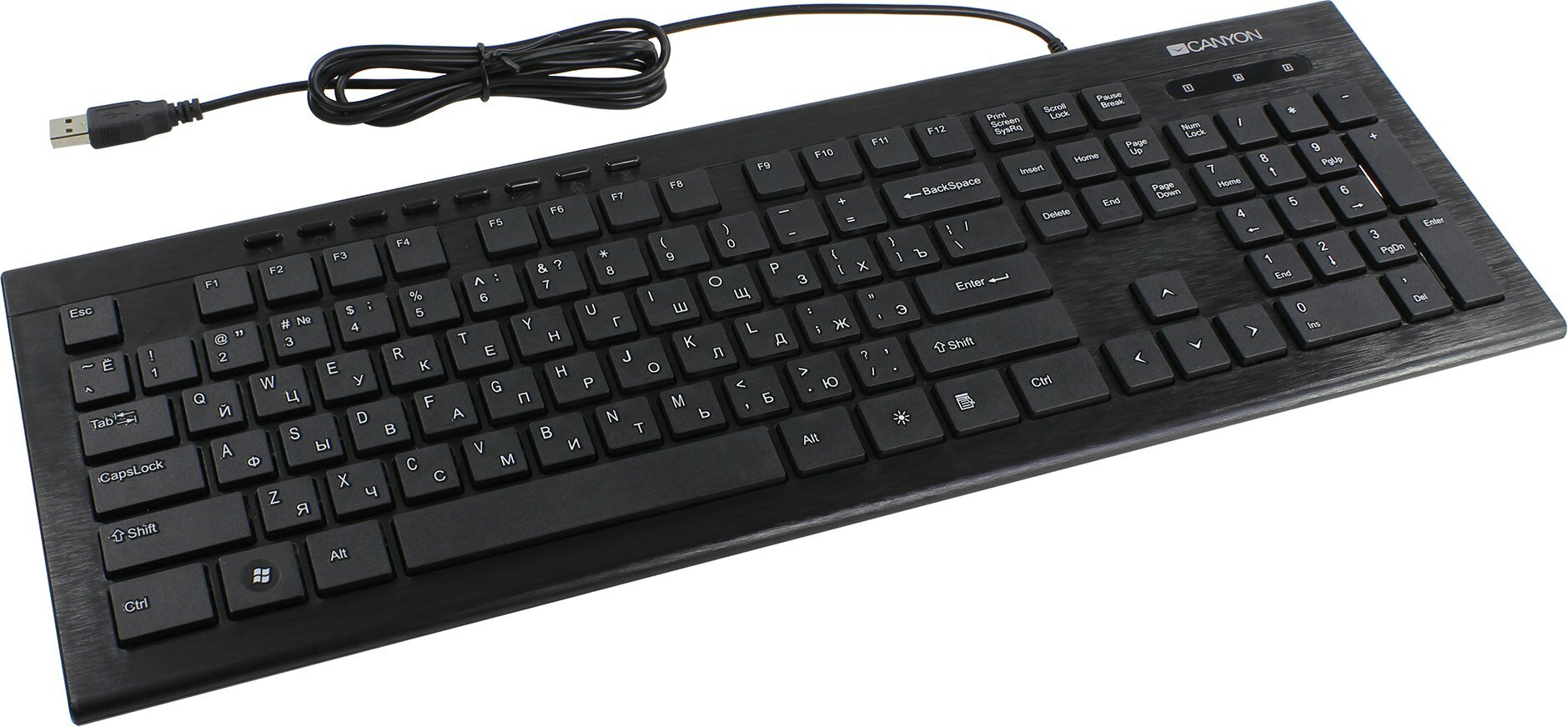 Клавиатура Canyon CNS-HKB2-RU черный