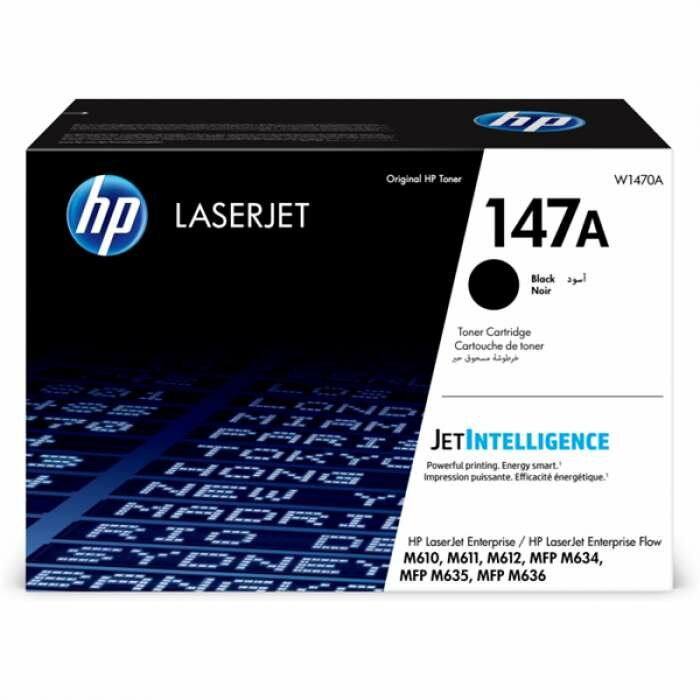 Картридж оригинальный HP 147A для LJ M611/M612/M634/M635/M636б, черный (10 500 стр.) ( W1470A )