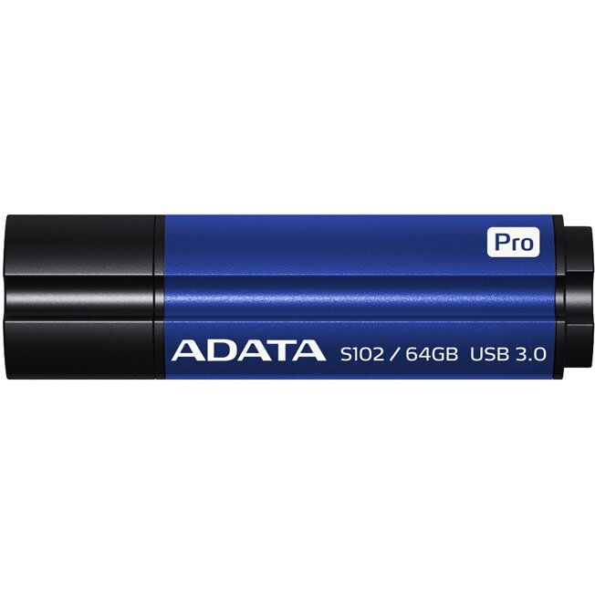 USB  ADATA 64Gb A-Data S102 Pro blue USB 3.0 (100/50 Mb/s)