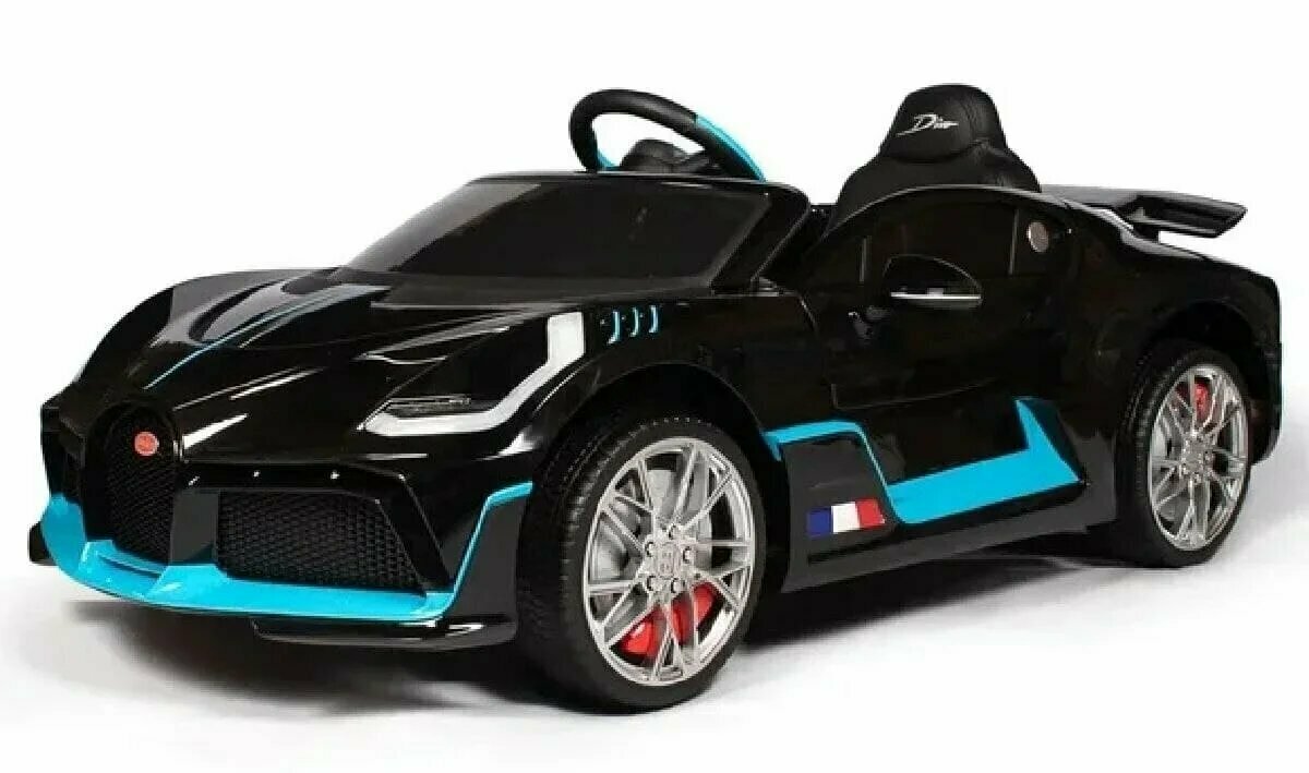 Электромобиль BARTY Bugatti DIVO HL338 (лицензионная модель) черный глянец