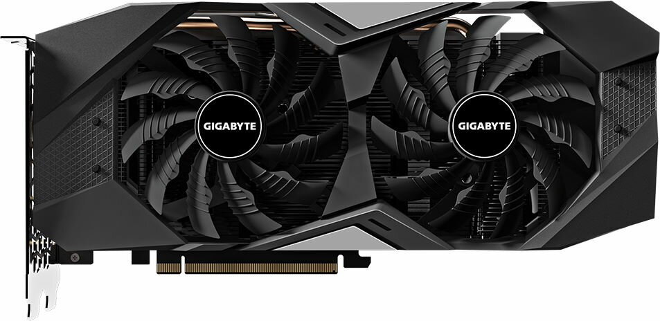 Видеокарта 12 Гб Gigabyte NVIDIA GeForce RTX 2060 WindForce OC (GV-N2060WF2OC-12GD)