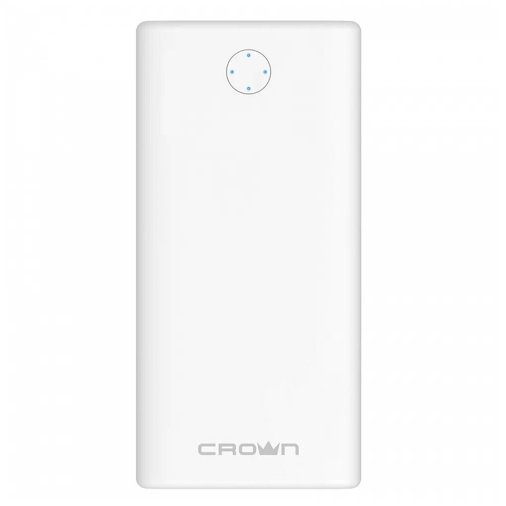 Внешний аккумулятор CROWN CMPB-1000 10000 mAh белый