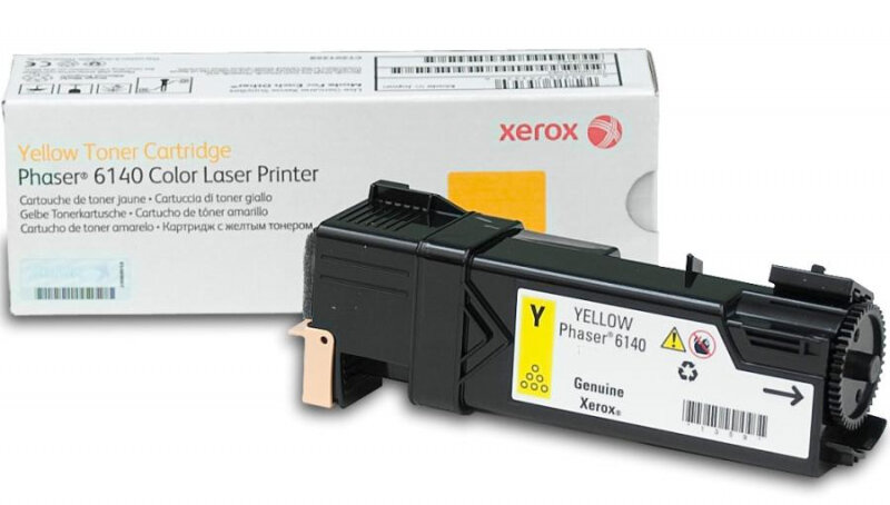 Тонер-картридж желтый (yellow) XEROX 106R01483 для Ph 6140