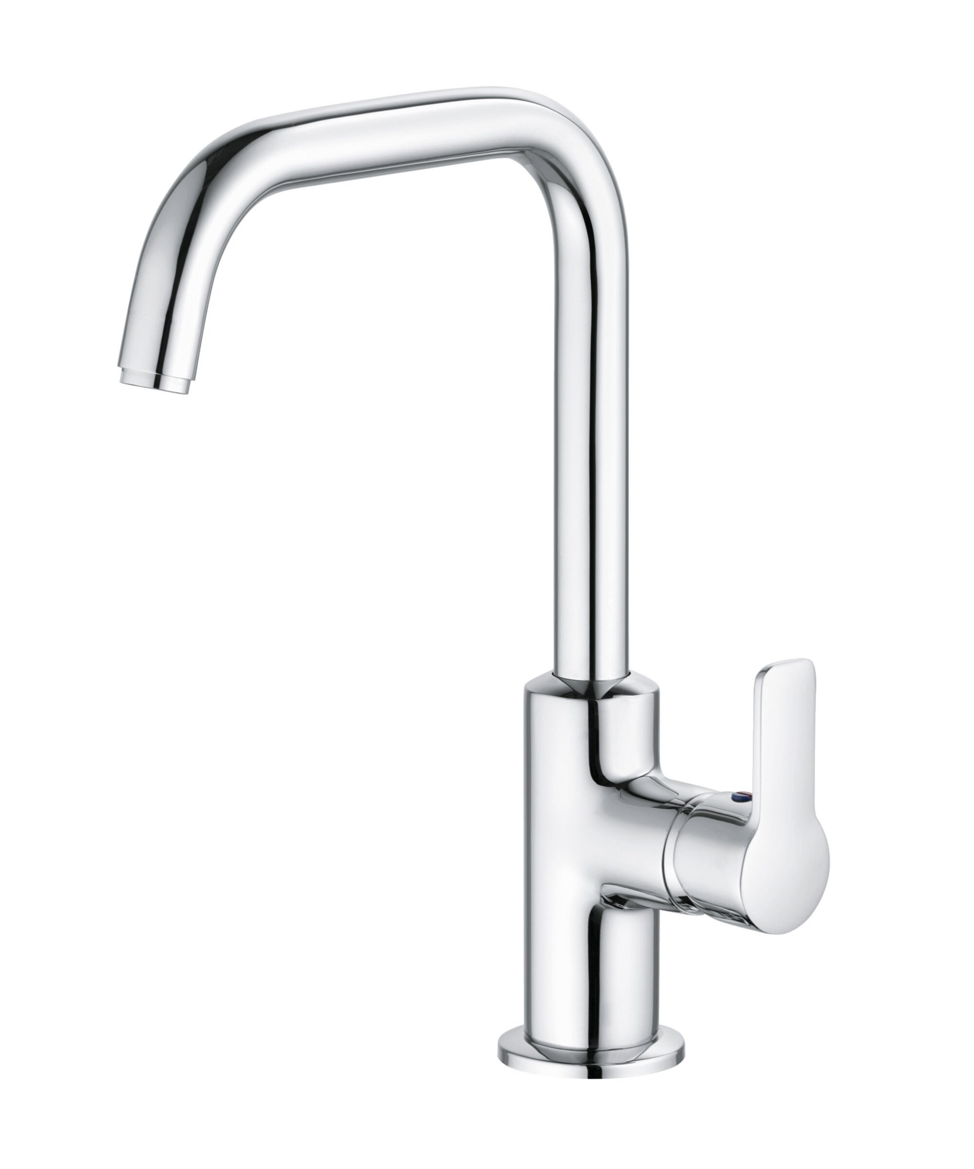 Смеситель для раковины Kludi Pure&Easy без донного клапана хром 370240565