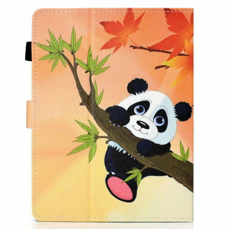 Универсальный чехол Coloured Drawing для планшета 8 дюймов (Panda)