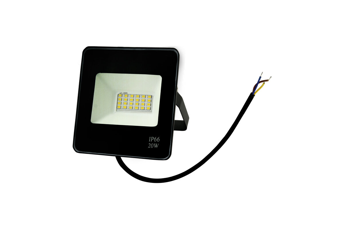 Прожектор LightPhenomenON LT-FL-01N-IP65- 20W-6500K LED, шт №Е1602-0016