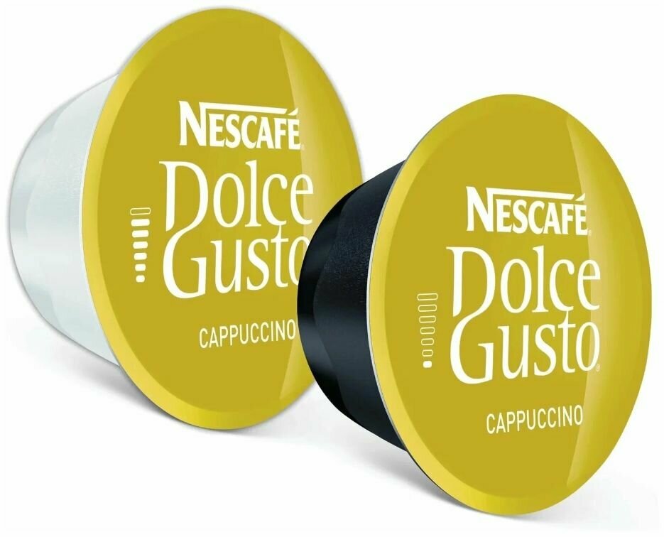 Кофе в Капсулах Nescafe Dolce Gusto Cappuccino 6 упаковок по 16 Капсул / Нескафе Дольче Густо Капучино - фотография № 2