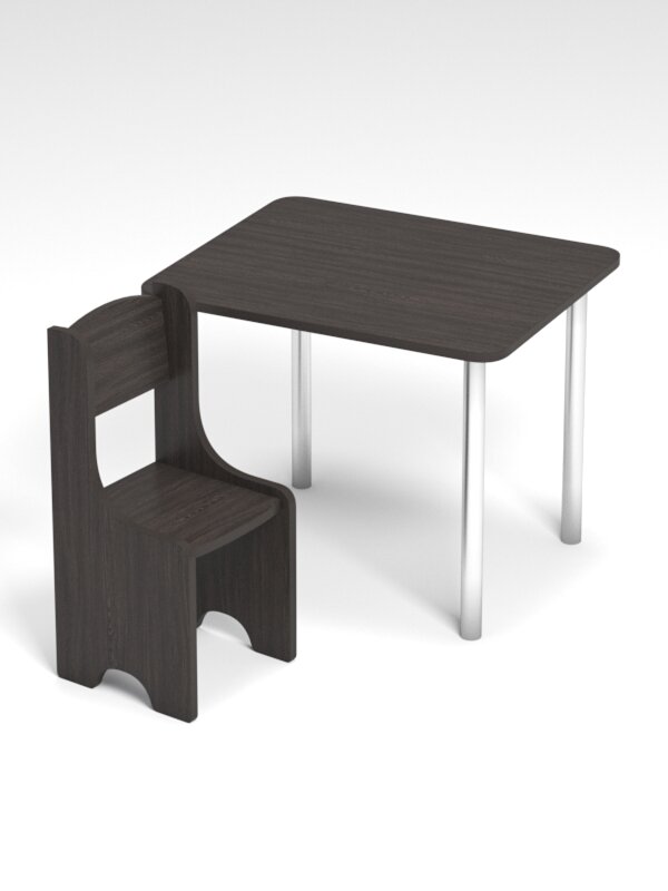 фото Детский стол и стул №1, Дуб Венге