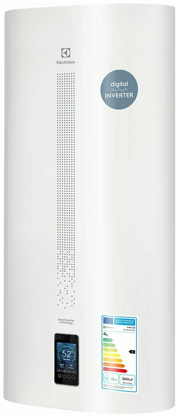 Накопительный электрический водонагреватель Electrolux EWH 50 SmartInverter, белый