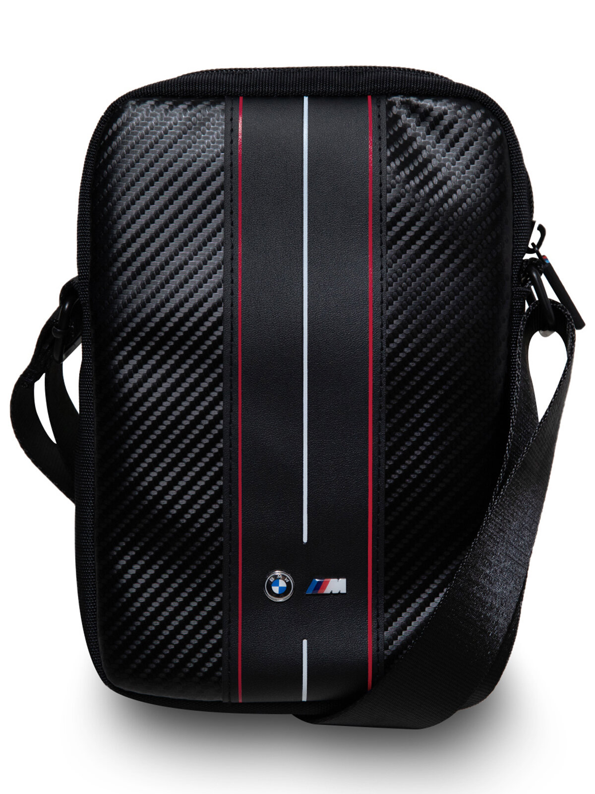 BMW для планшетов 8'' сумка M-Collection Bag PU Carbon Colored lines Black/Red