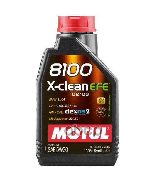 MOTUL   Motul 8100 X-Clean Efe 5w-30 1  109470