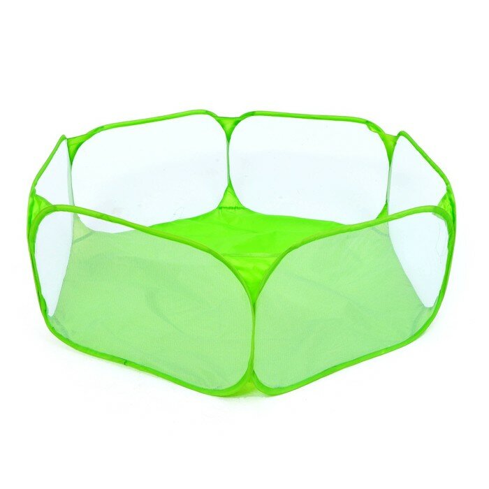 Детский манеж, сухой бассейн для шариков «Зелёный» 120 × 120 × 38 см - фотография № 1