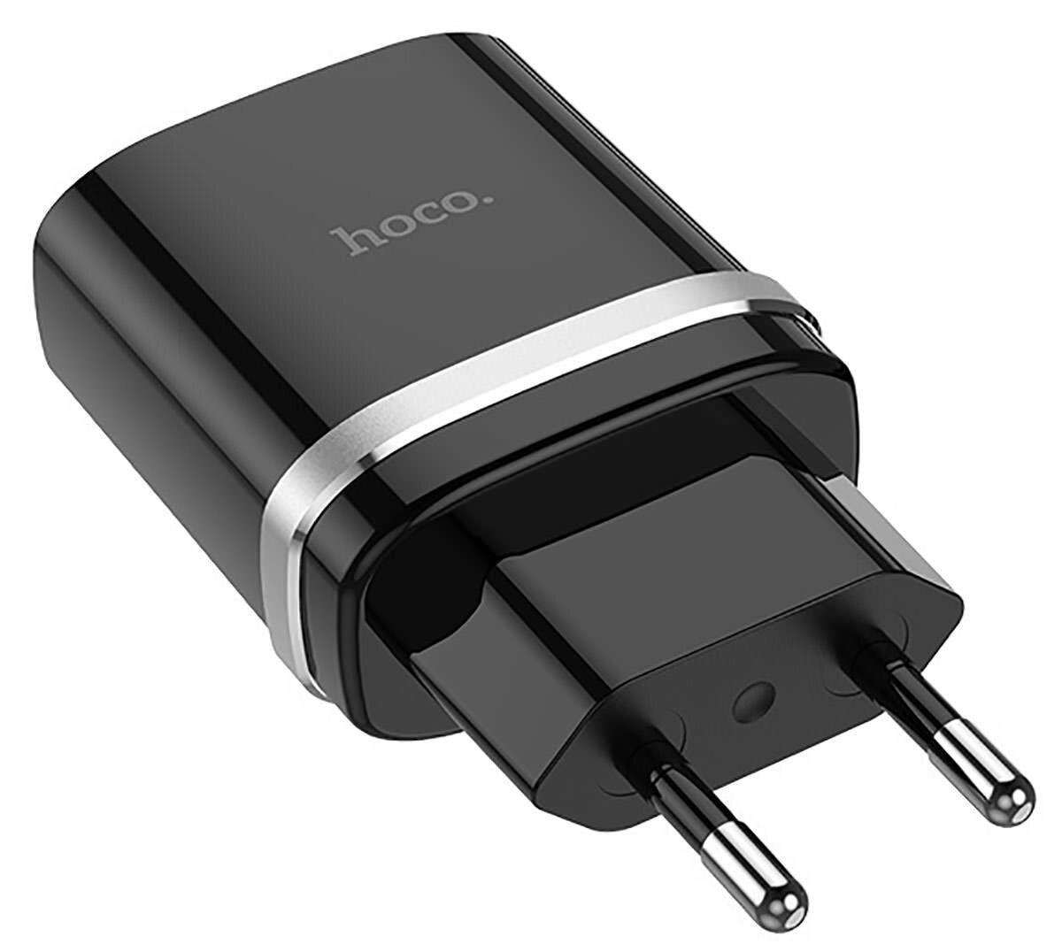 Зарядное устройство Hoco C12Q Smart QC3.0 charger black