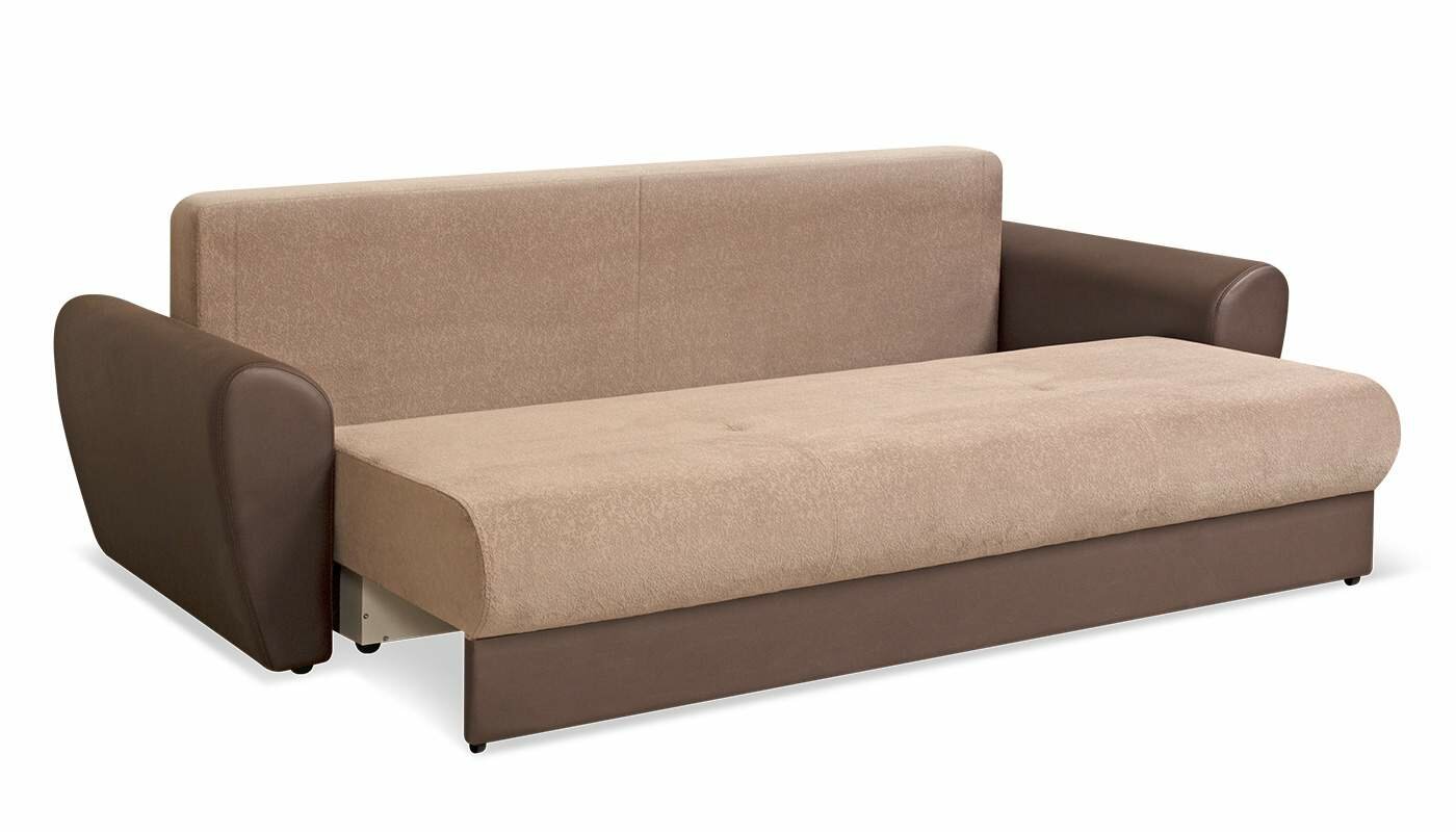 Прямой диван Ницца 249х105х92 см, механизм еврокнижка - фотография № 4