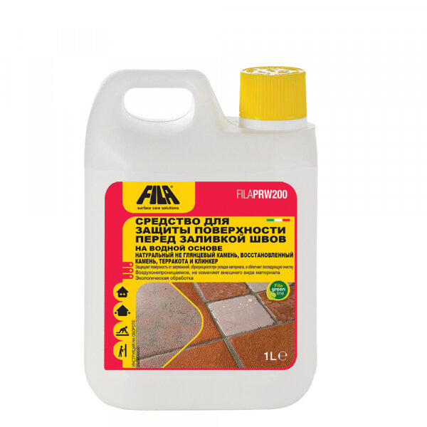 Fila PRW 200 - Защитная пропитка от цементной грязи и пыли перед затиркой 1л