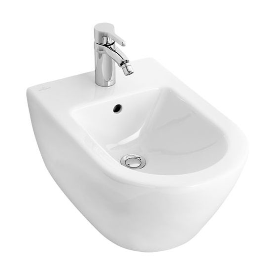 Подвесное биде Villeroy&Boch Subway 2.0 5400 0001 альпийский белый