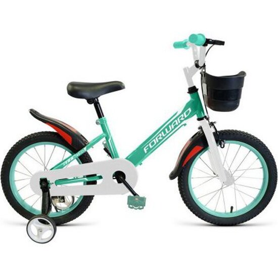 Детский велосипед FORWARD NITRO 18 2021, бирюзовый