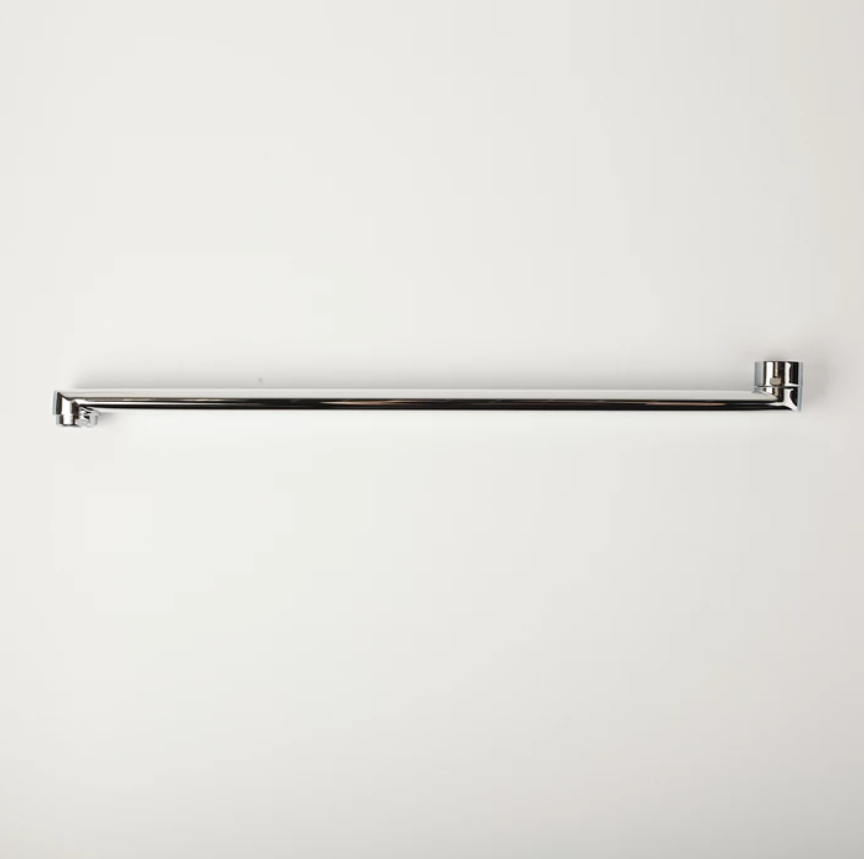 Излив для ванны IDDIS плоский, нержавеющая сталь, 399 мм. (995F40C2SM) - фотография № 1