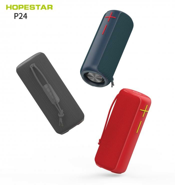 Портативная колонка bluetooth Hopestar P24, TWS, AUX, USB, microSD, TF, Type-C, камуфляж