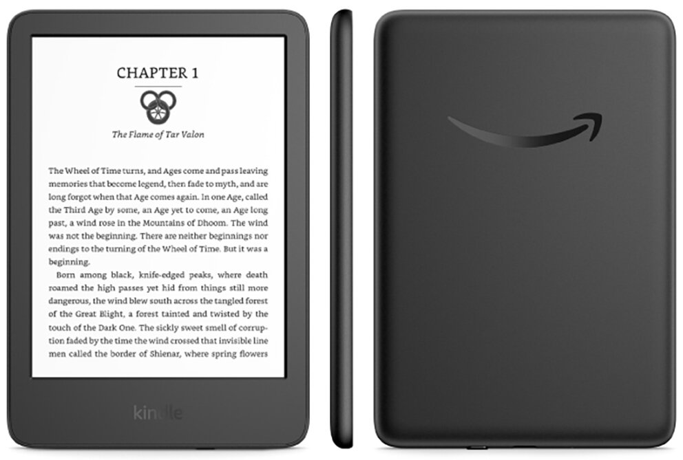 Электронная книга Amazon Kindle 11 2022 16 Гб black Ad-Supported + фирменная обложка