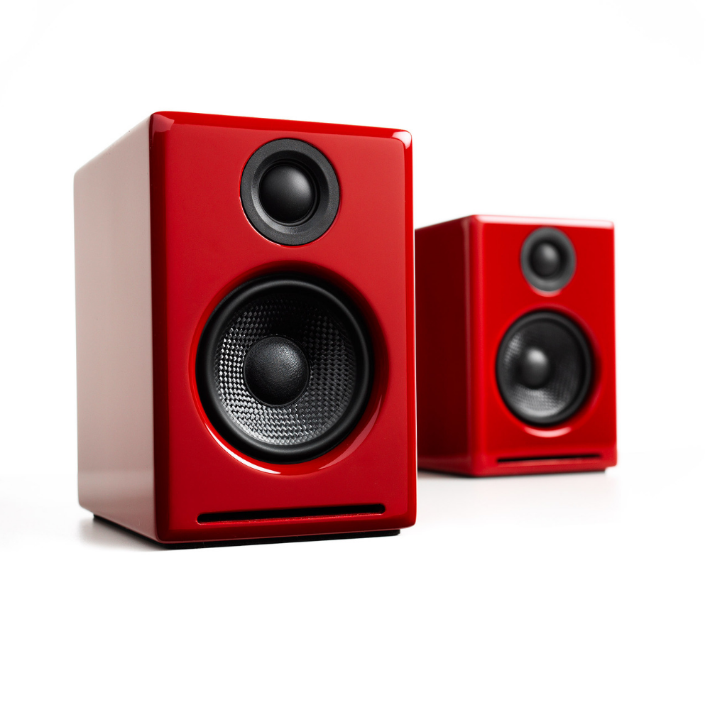 Активная полочная акустика Audioengine A2+ BT Red