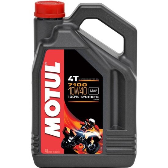 Полусинтетическое моторное масло Motul 7100 4T 10W40