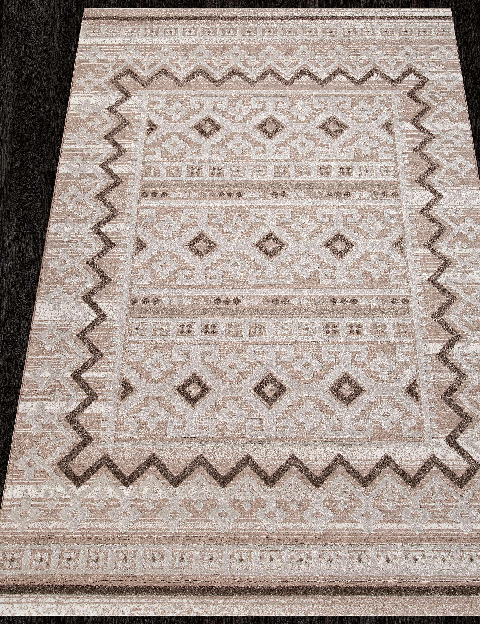 EFOR Carpet Ковер ECLIPSE QP014 WHITE / WHITE 0.8x1.5 м. - фотография № 3