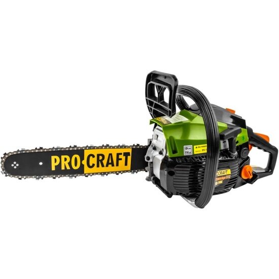 Бензопила Procraft GS-58 X 3.2 л. с (две шины, две цепи, 40/35 см)