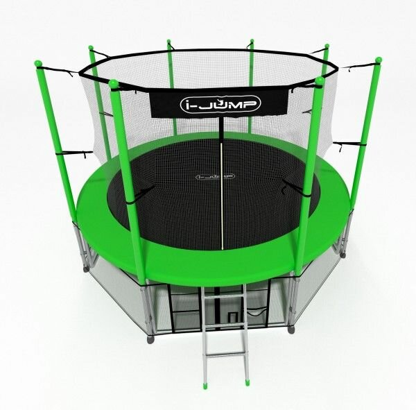 Батут I-JUMP 10ft-green