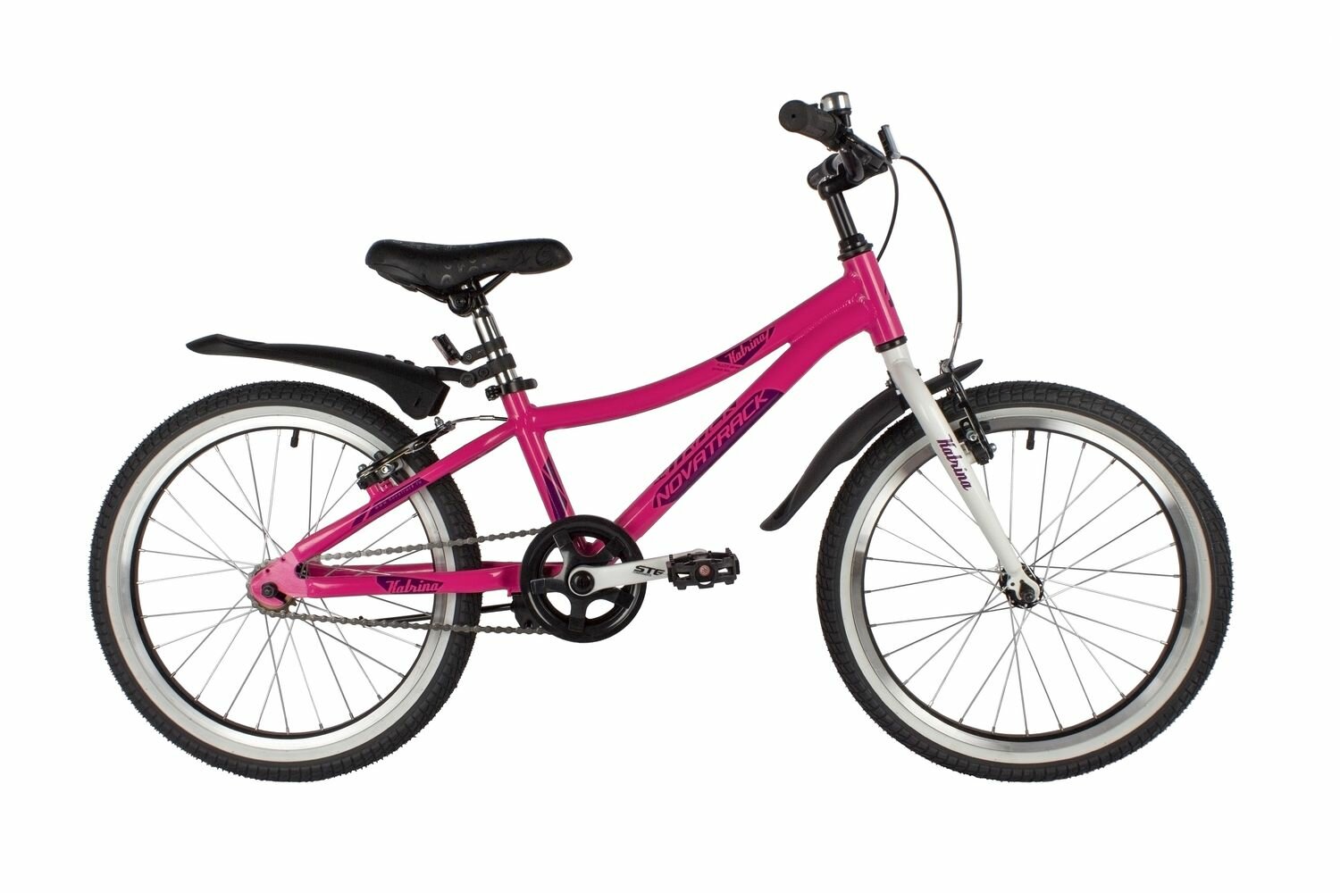Детский велосипед Novatrack Katrina 20, год 2022, цвет Розовый