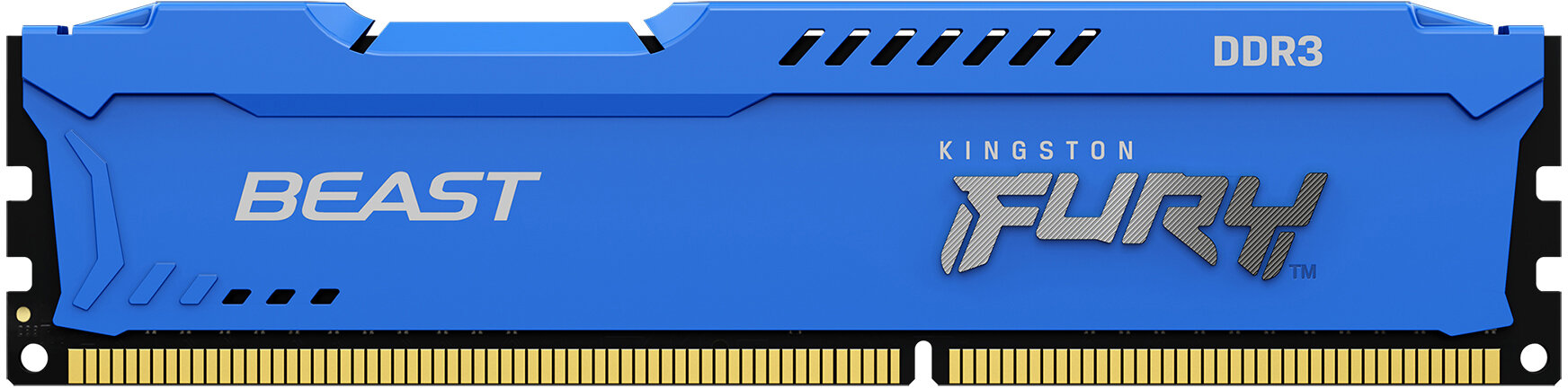 Kingston Память оперативная Kingston 4GB 1600MHz DDR3 CL10 DIMMFURYBeastBlue