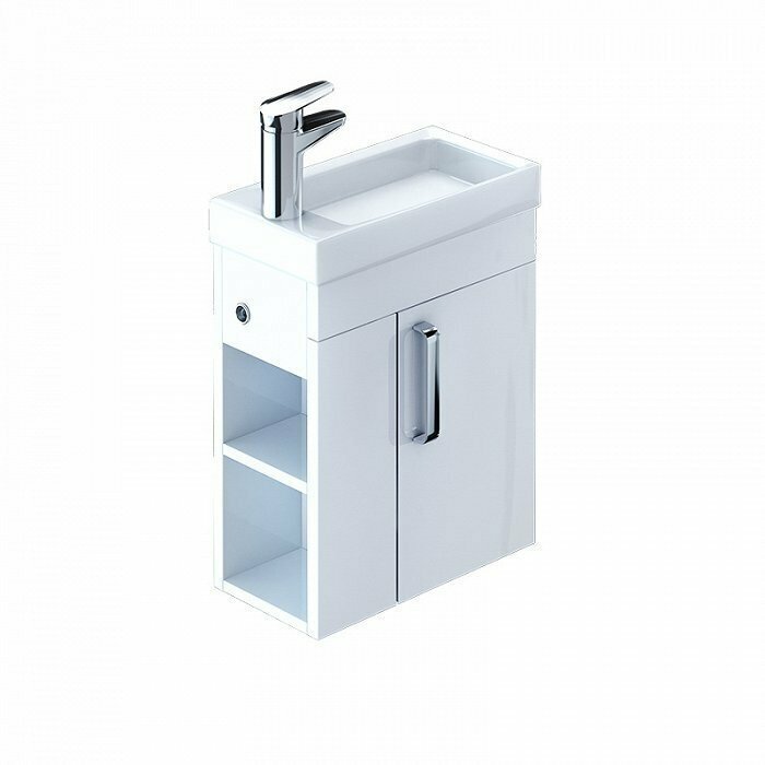 Тумба с раковиной IDDIS Torr TOR40WRi95K 40 белая правая