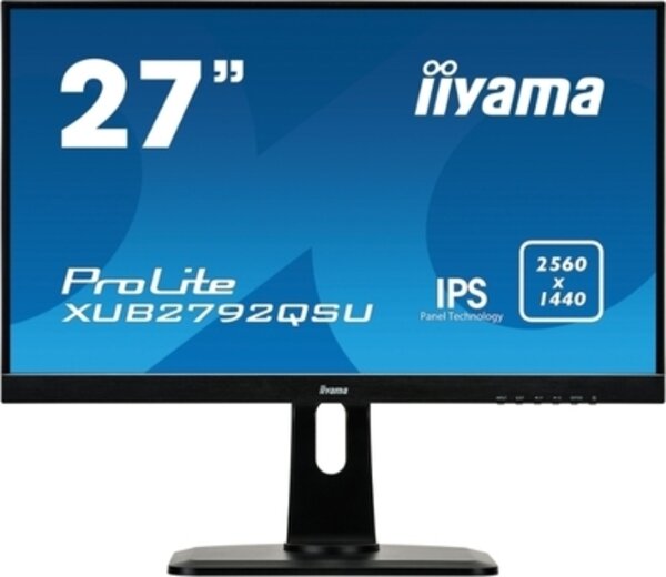 Монитор IIYAMA XUB2792QSU-B1 черный .