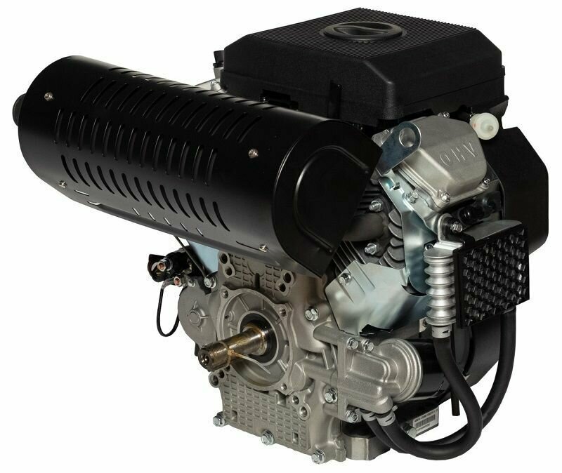 Двигатель Loncin LC2V78FD-2 (D type) (V-образн, 678 см куб, D28,575 мм, 20А, электрозапуск) образец - фотография № 2