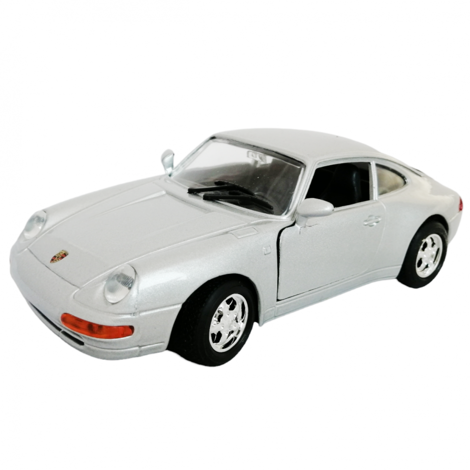 Porsche 911 масштаб 1:24 коллекционная модель автомобиля silver