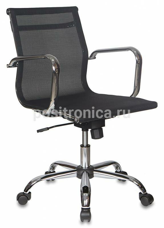 Кресло руководителя Бюрократ CH-993-Low, обивка: сетка, цвет: черный M01