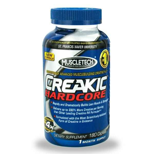 MUSCLE TECH CREAKIC Hardcore 180