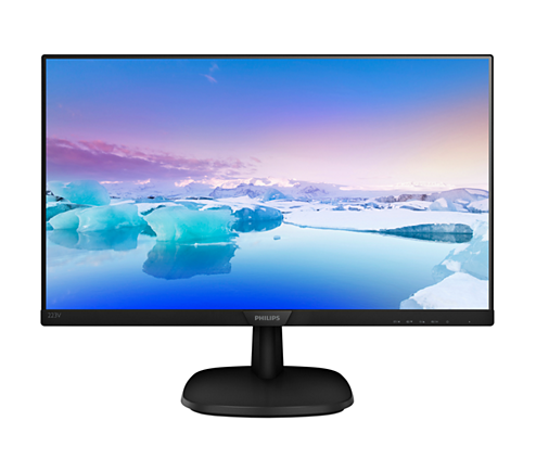 Монитор Philips 22" 223V7QDSB 1920x1080 IPS WLED 76Гц 4ms VGA DVI HDMI