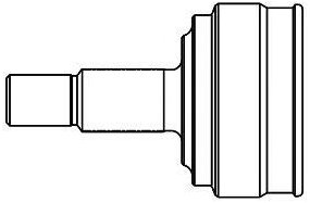 Шарнирный комплект приводной вал Gsp 823033 Honda: 4430582HN50 44305S2H050 44011SOAN50 44305S2H951 44306S5AJ61