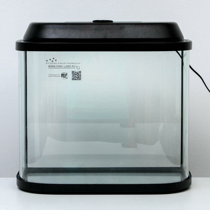 Аквариум "Лагуна", 45 литров, 47х26х38 см, чёрный - фотография № 3