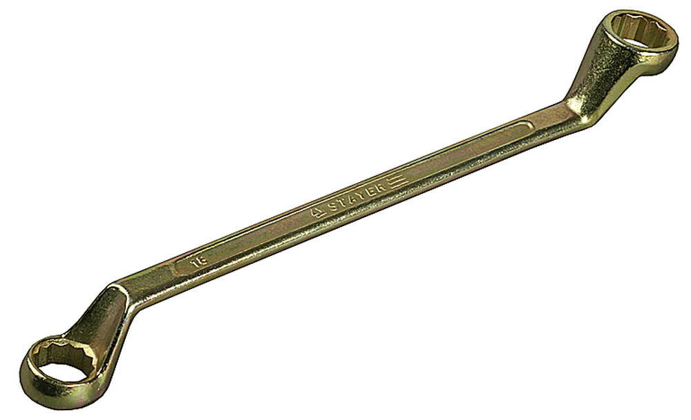 Накидной гаечный ключ изогнутый 21 х 23 мм STAYER