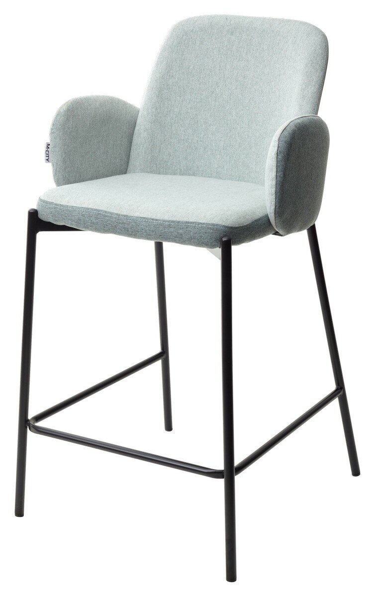 Полубарный стул NYX (H=65cm) VF113 светлая мята/VF115 серо-зеленый, (2 шт.)