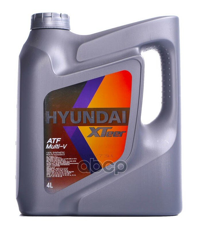 Масло Трансмиссионное Hyundai Xteer Atf Multi V 4 Л 1041411 HYUNDAI XTeer арт. 1041411